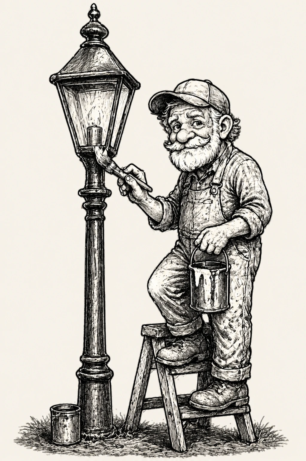 Hallowell streetlamp